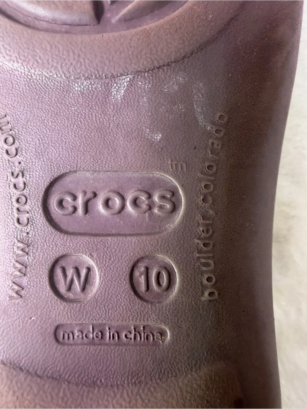 CROCS Women’s Dark Brown Slingback Ballet Flats